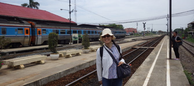旅記事134 アユタヤからバンコクに電車で移動、当然のように遅れる